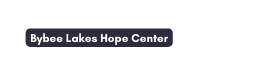 Bybee Lakes Hope Center